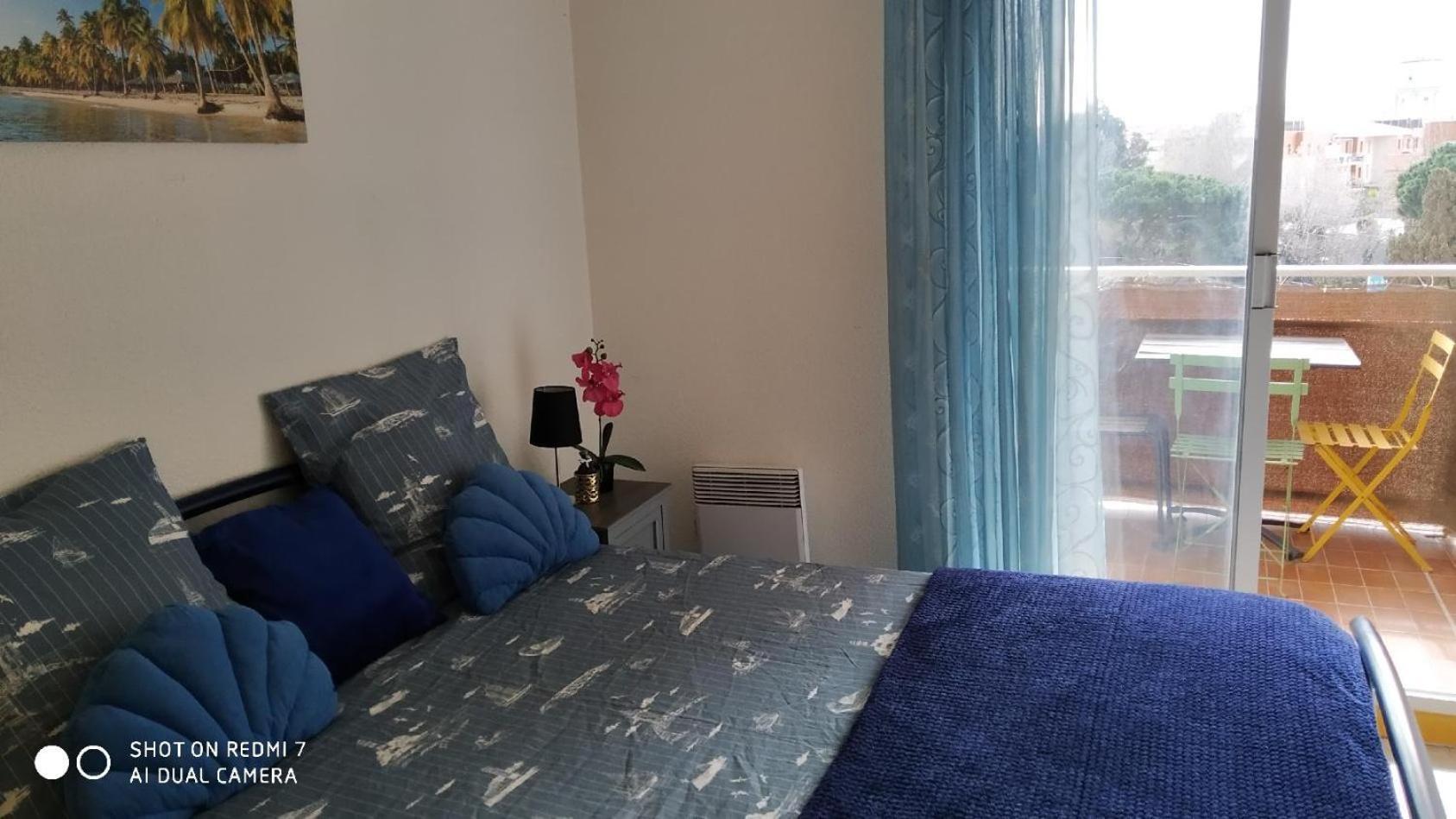 קאנט אן רוסיון Appartement T2 Vue Mer Et Port,2 Balcons, Parking Prive מראה חיצוני תמונה